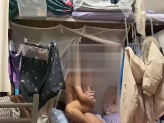 强推医院宿舍短发妹，偷偷内射